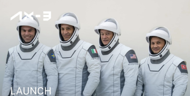 Al via Axiom-3, prima missione spaziale per il colonnello Walter Villadei