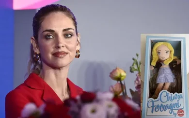 Fari accesi pure sulla bambola della Ferragni