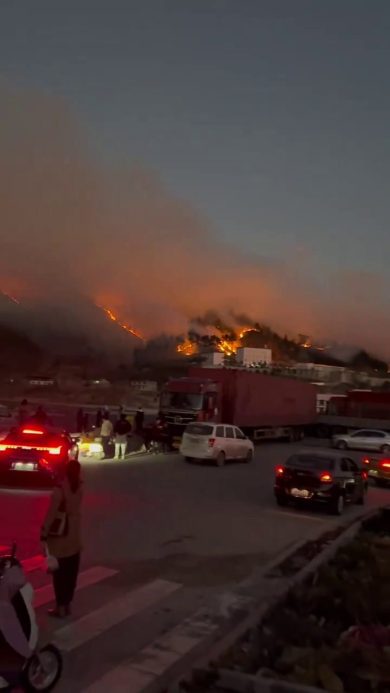 Incendi in Cina | video