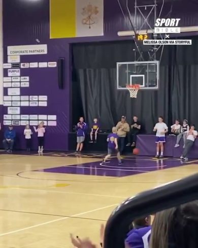Un sorprendente piccolo campione di basket | video