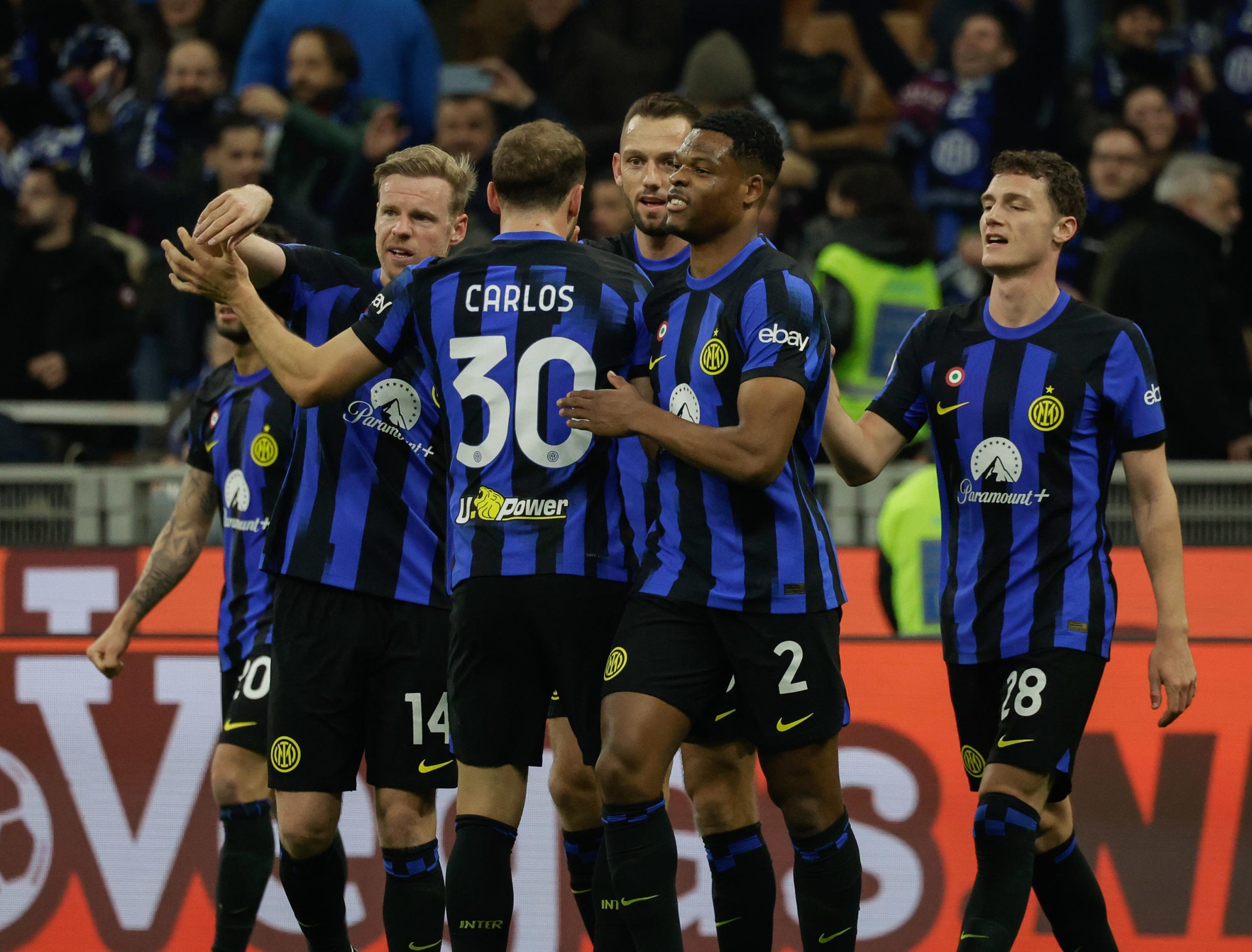 Inter, fuga per lo scudetto nella Serie A noia
