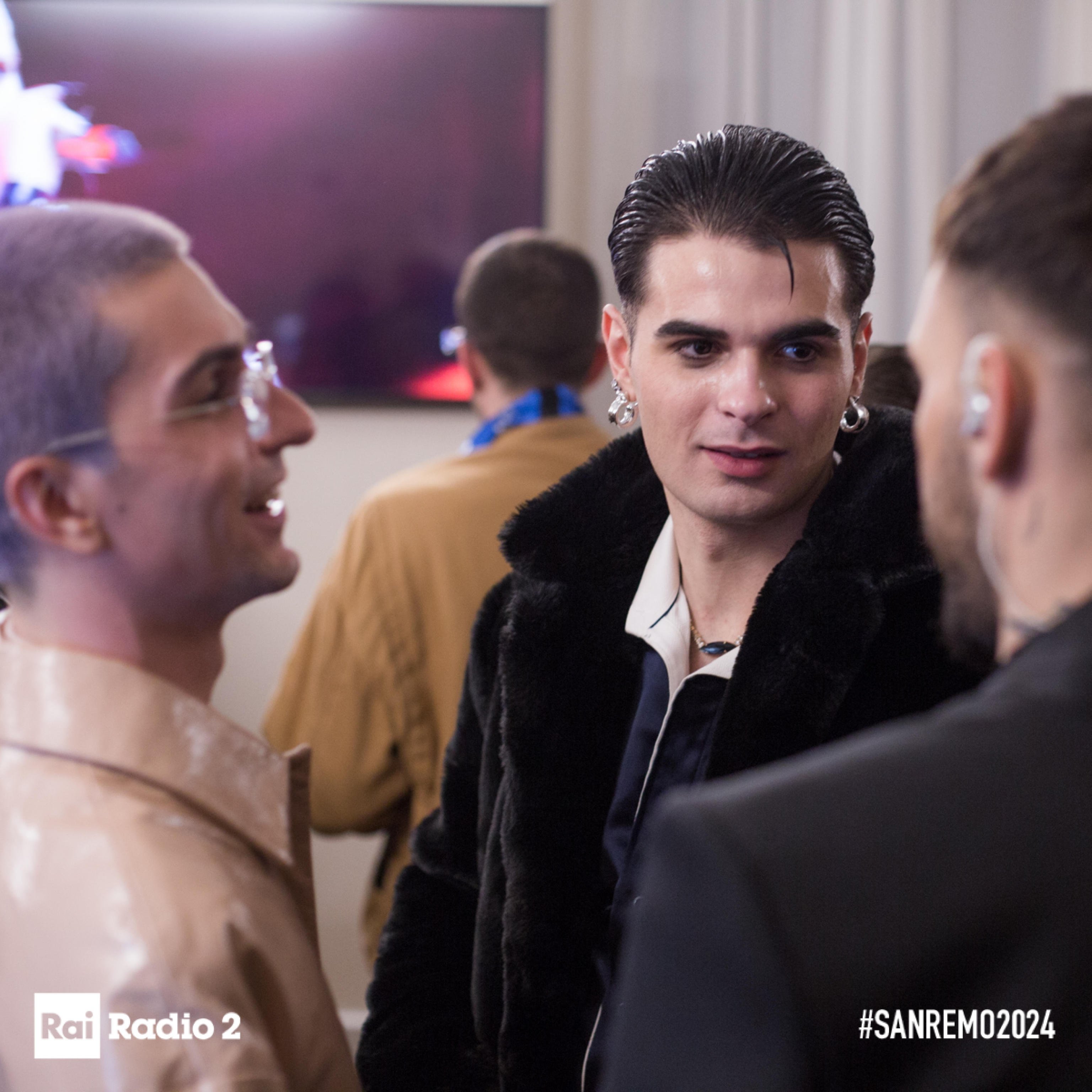 Sanremo 2024: le foto del backstage