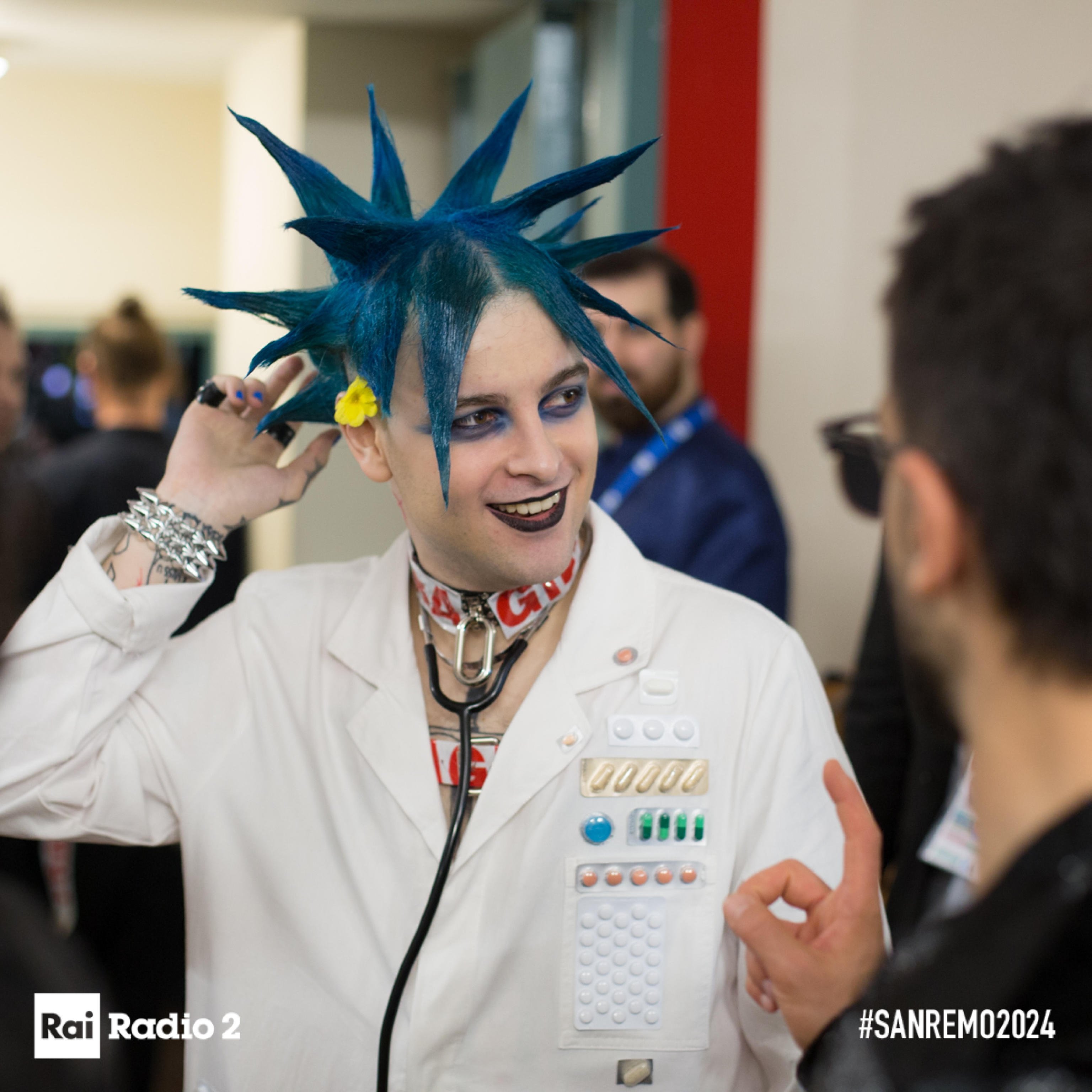 Sanremo 2024: le foto del backstage