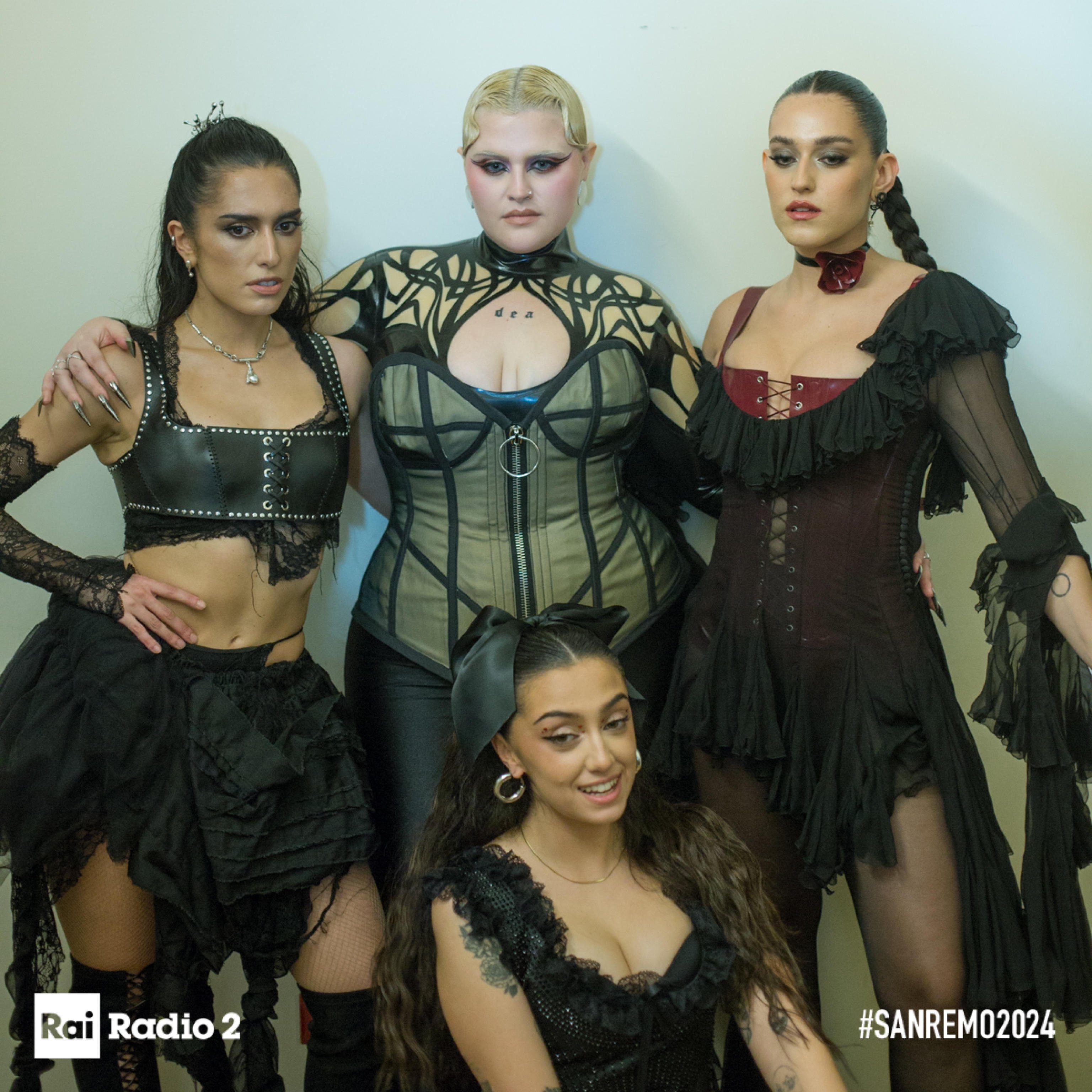 Sanremo 2024: le foto del backstage