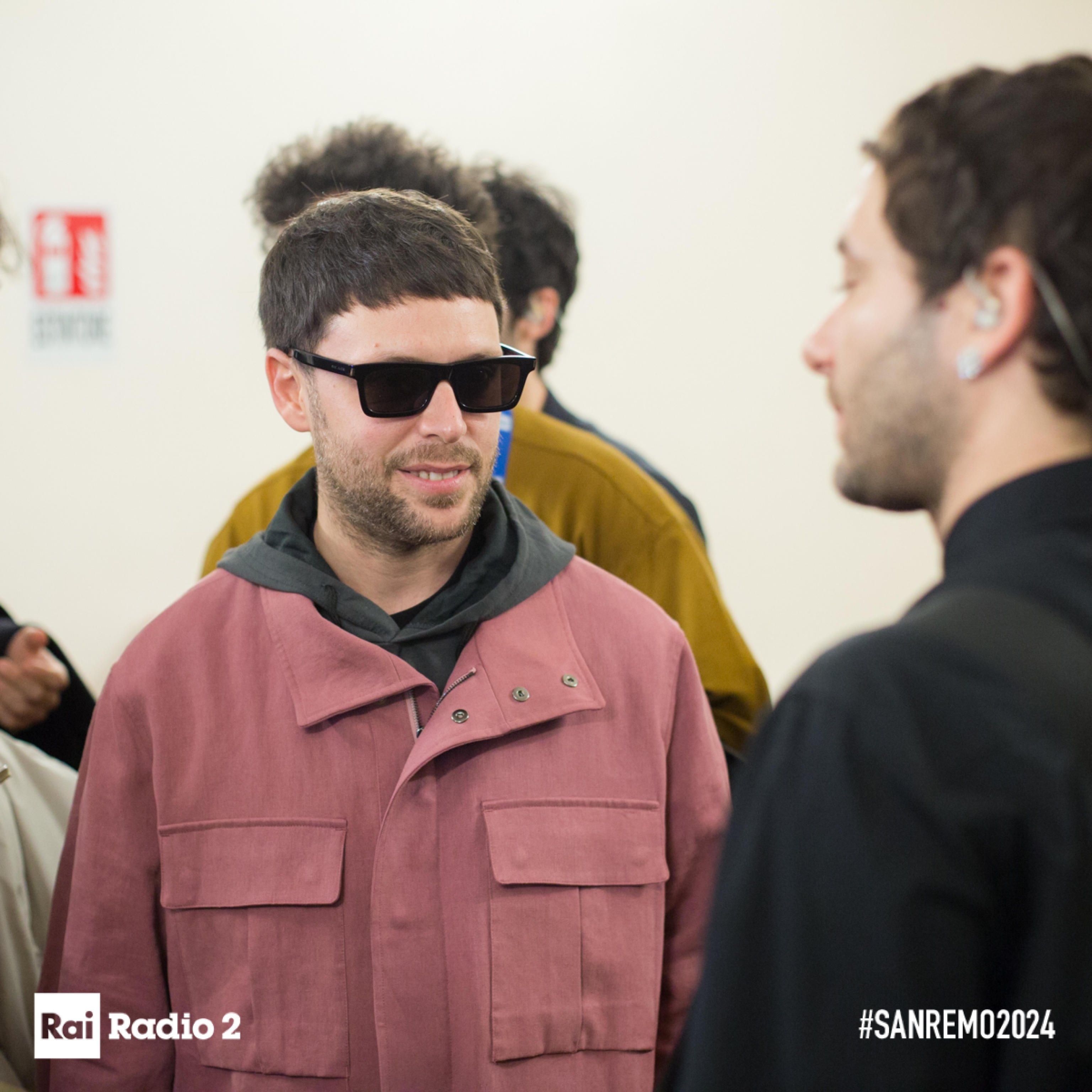 Sanremo 2024: le foto del backstage