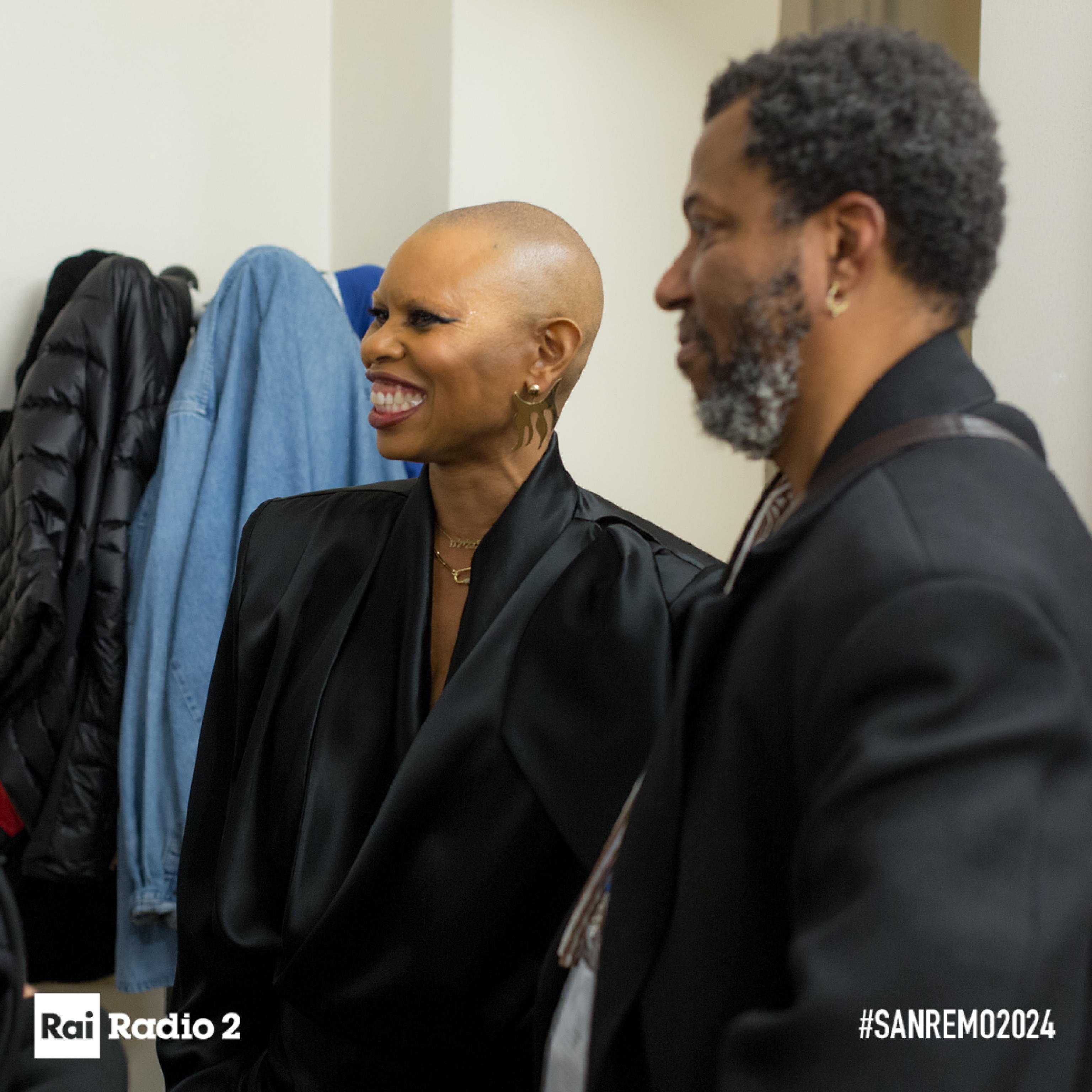 Sanremo 2024: le foto del backstage