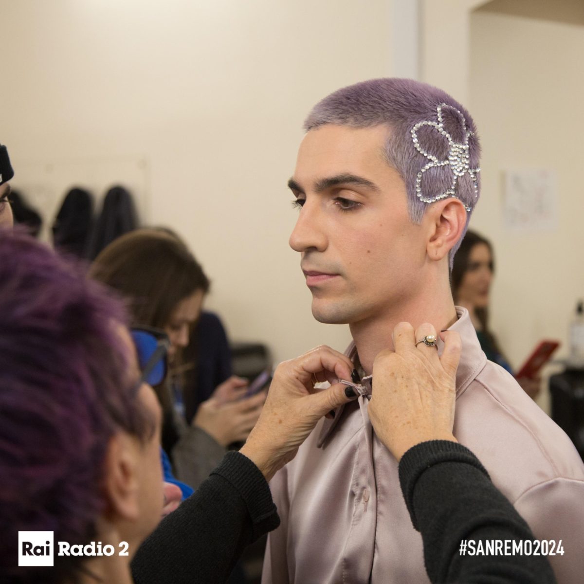 Galleria foto 'Sanremo 2024: le foto del backstage' - foto 8