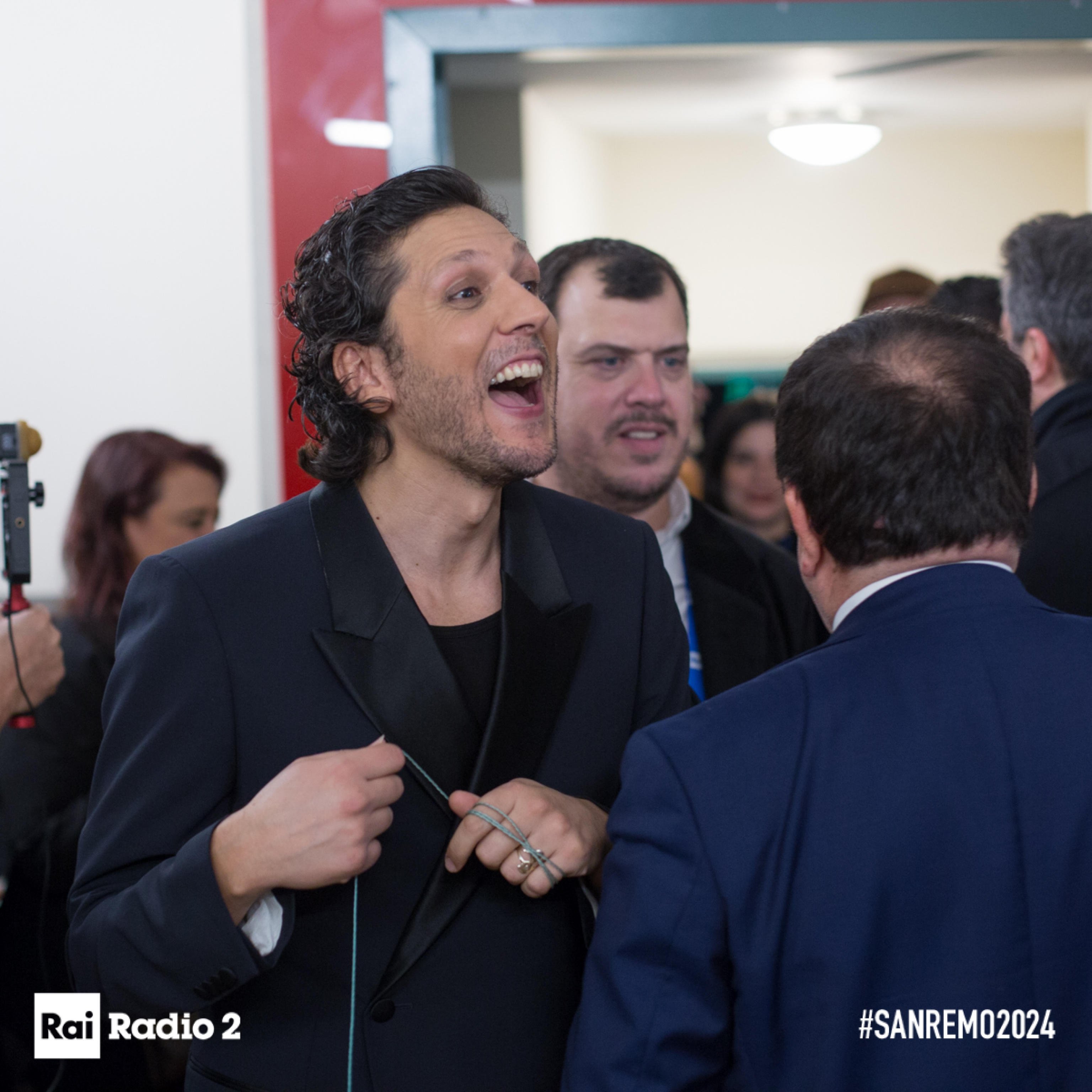 Sanremo 2024: le foto del backstage