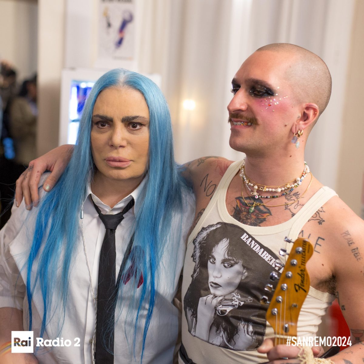 Galleria foto 'Sanremo 2024: le foto del backstage' - foto 26