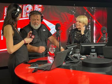 Russell Crowe in diretta su RTL1025: “Sono Laziale. Ho scoperto la bellezza dell’Italia”