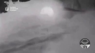 Nave russa distrutta in Crimea | video