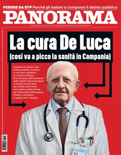 La cura De Luca – Panorama in edicola