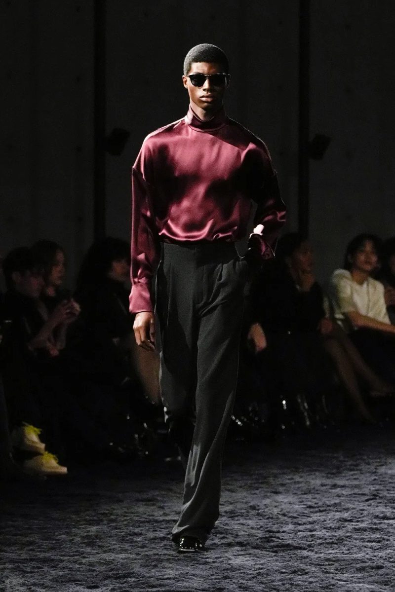 Il gran finale di Saint Laurent Homme