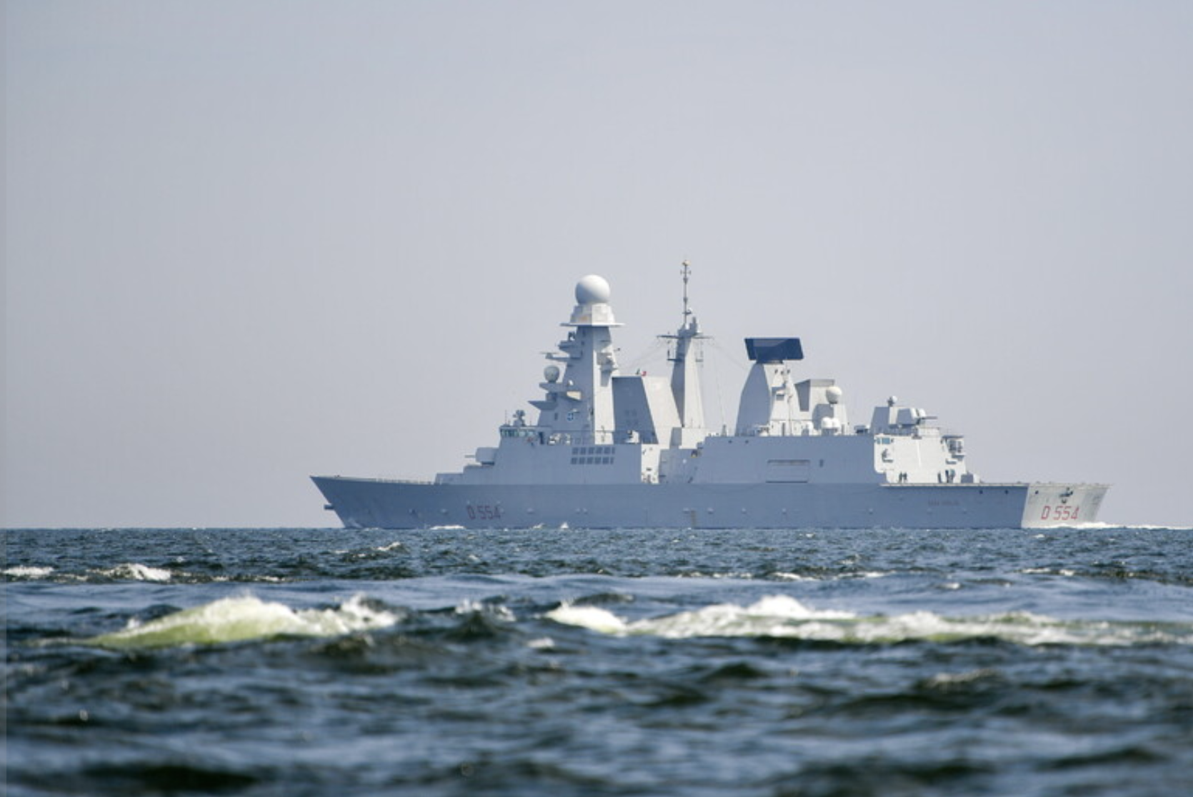 La Nave Duilio abbatte drone degli Houthi nel Mar Rosso