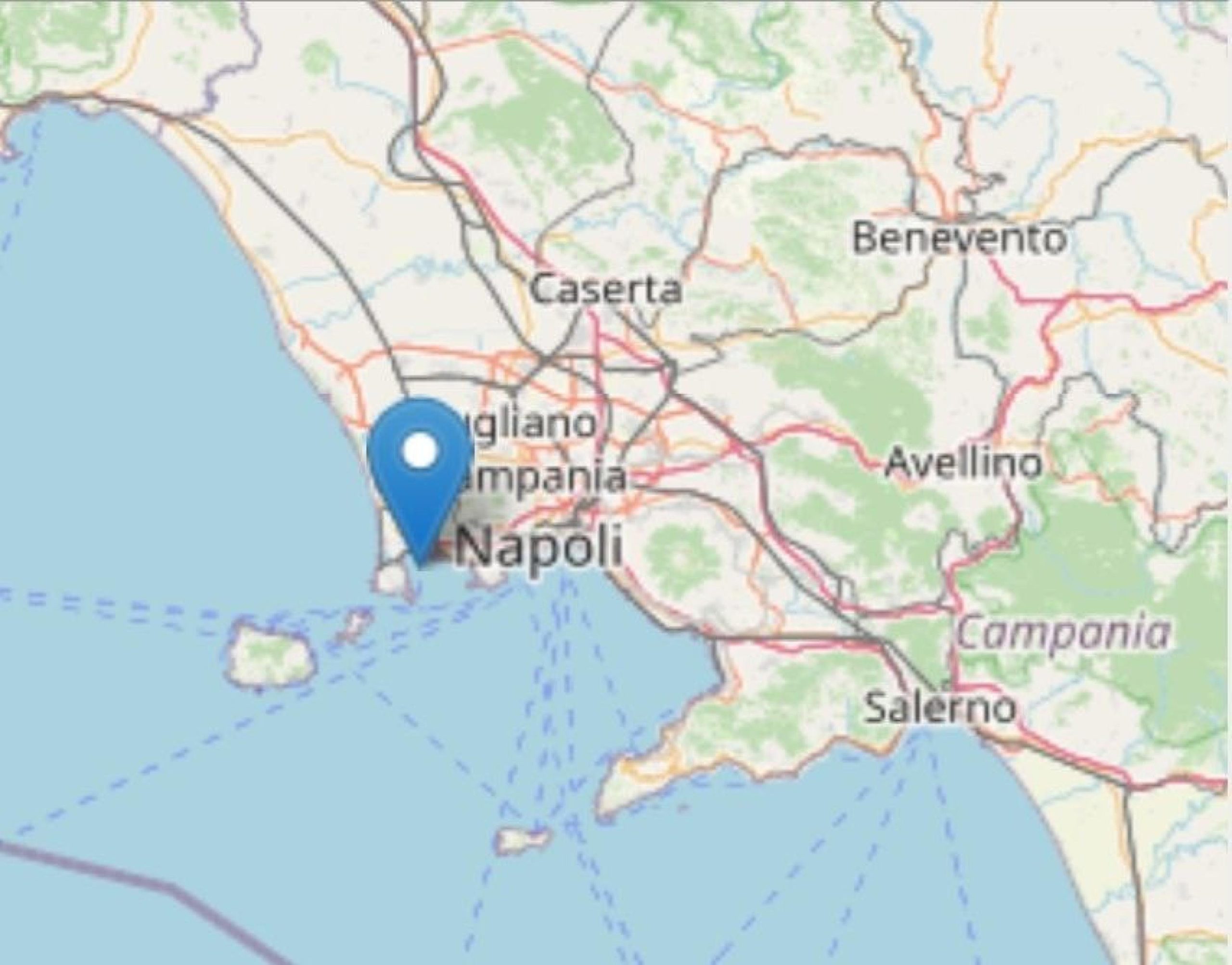 Campi Flegrei, scossa di terremoto ddi magnitudo 3.9