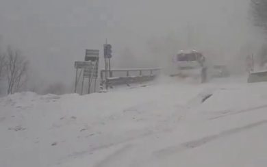 Neve come in inverno sull’Appennino | video