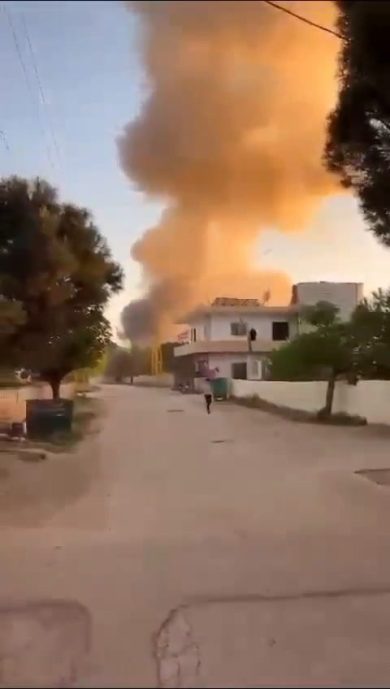 La risposta di Israele al drone di Hezbollah in Galilea | video