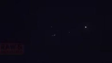 Droni dal Libano verso Israele. I missili dell’anti aerea in cielo | video