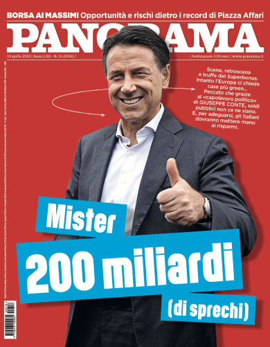 Giuseppe Conte, Mister 200 miliardi (di sprechi) – Panorama in edicola