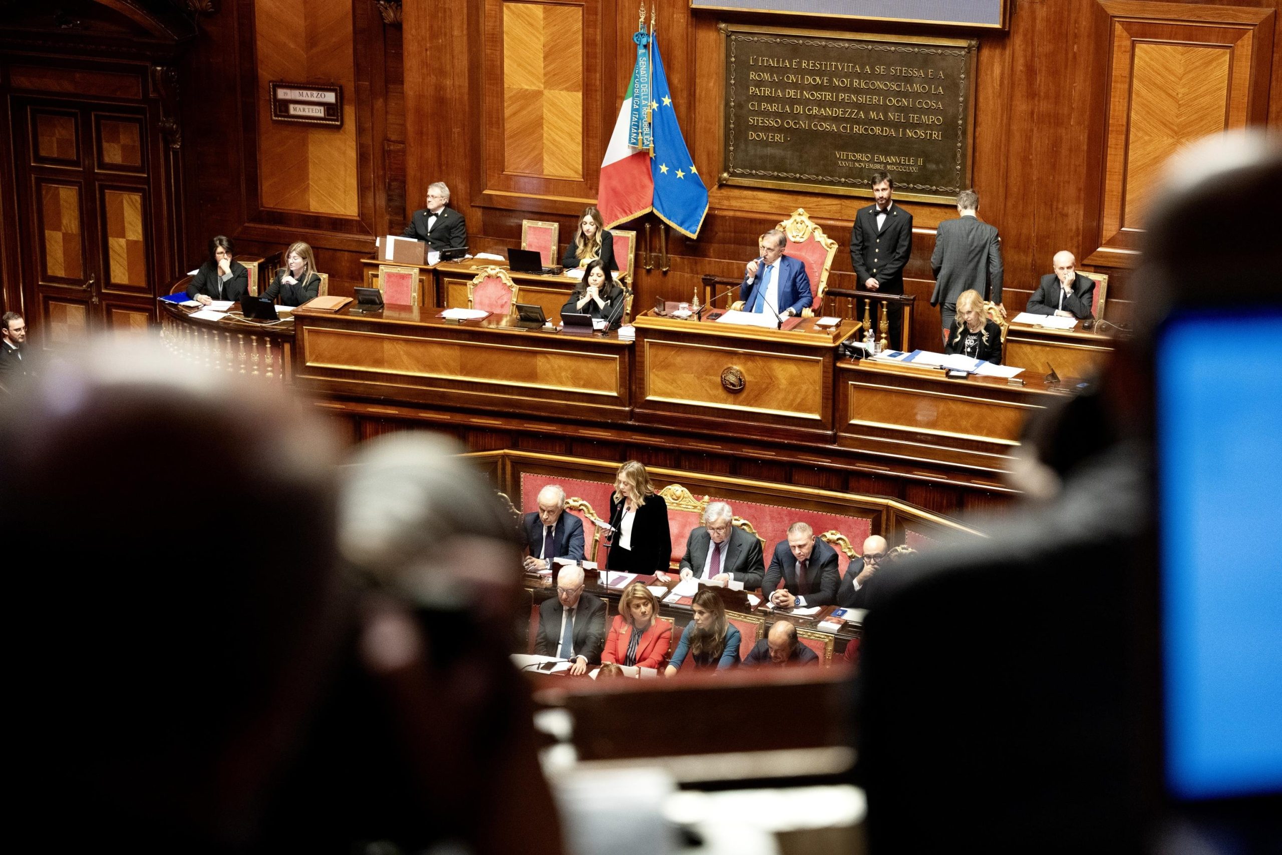 Elezione diretta premier, via libera dalla commissione in Senato Elezione diretta premier, via libera dalla commissione in Senato