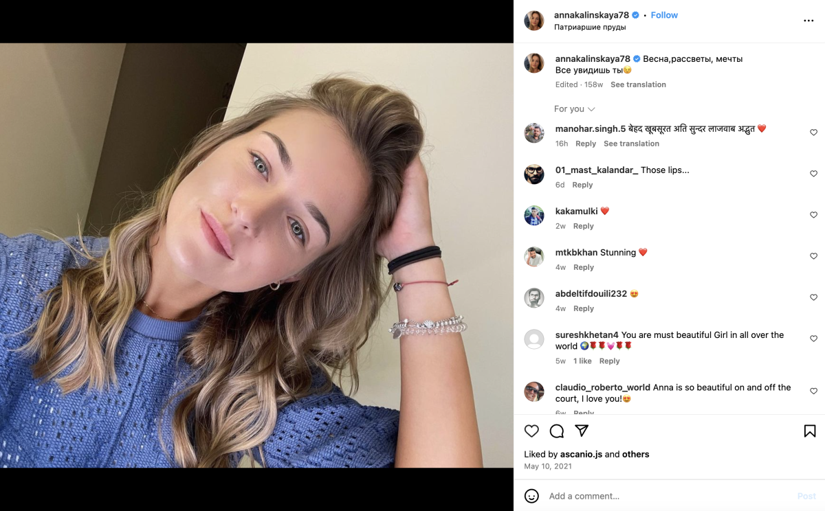 Galleria foto 'Anna Kalinskaya, la nuova fidanzata di Jannick Sinner – Foto' - foto 7