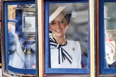 Kate Middleton: la prima uscita pubblica dopo la malattia è al Trooping the Colour