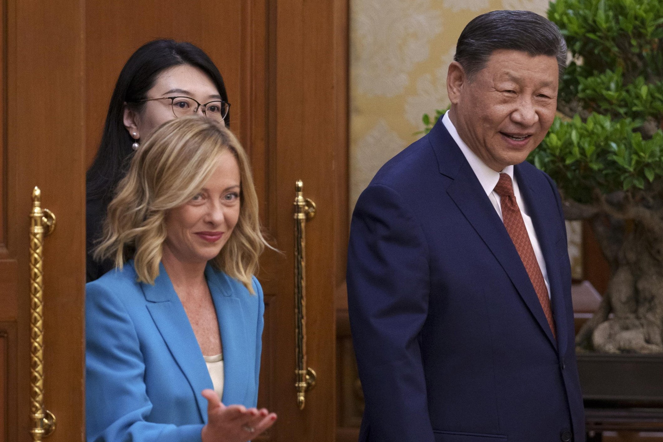 Meloni a Pechino, «la Cina smetta di sostenere la Russia»