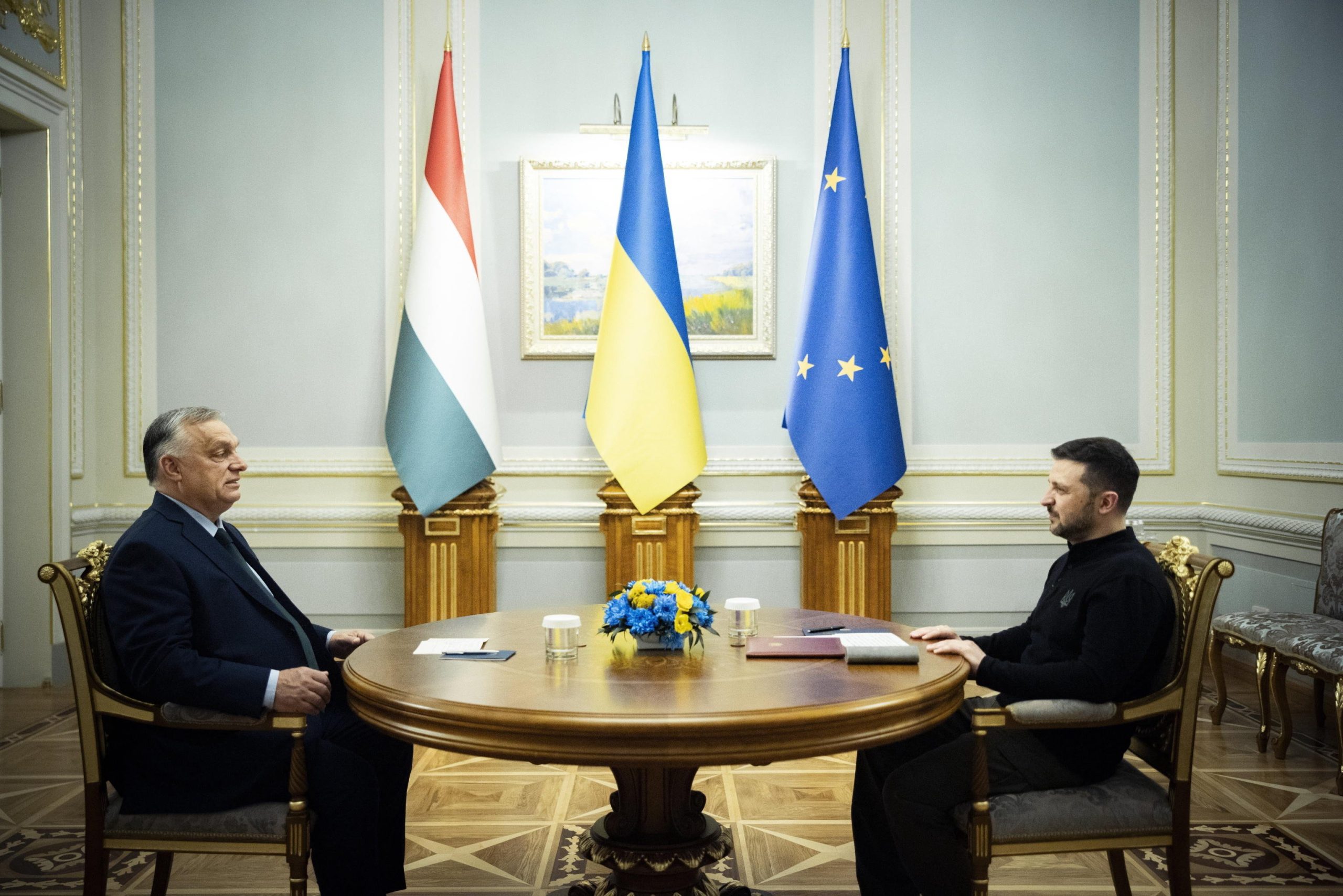 Il Primo Ministro ungherese Viktor Orban in visita a Kiev per incontrare Zelensky