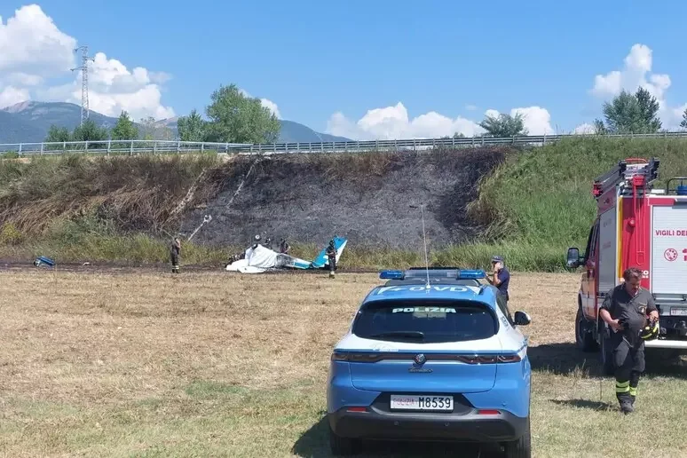 Tragedia aerea a Terni: ultraleggero precipita, due morti Tragedia aerea a Terni: ultraleggero precipita, due morti
