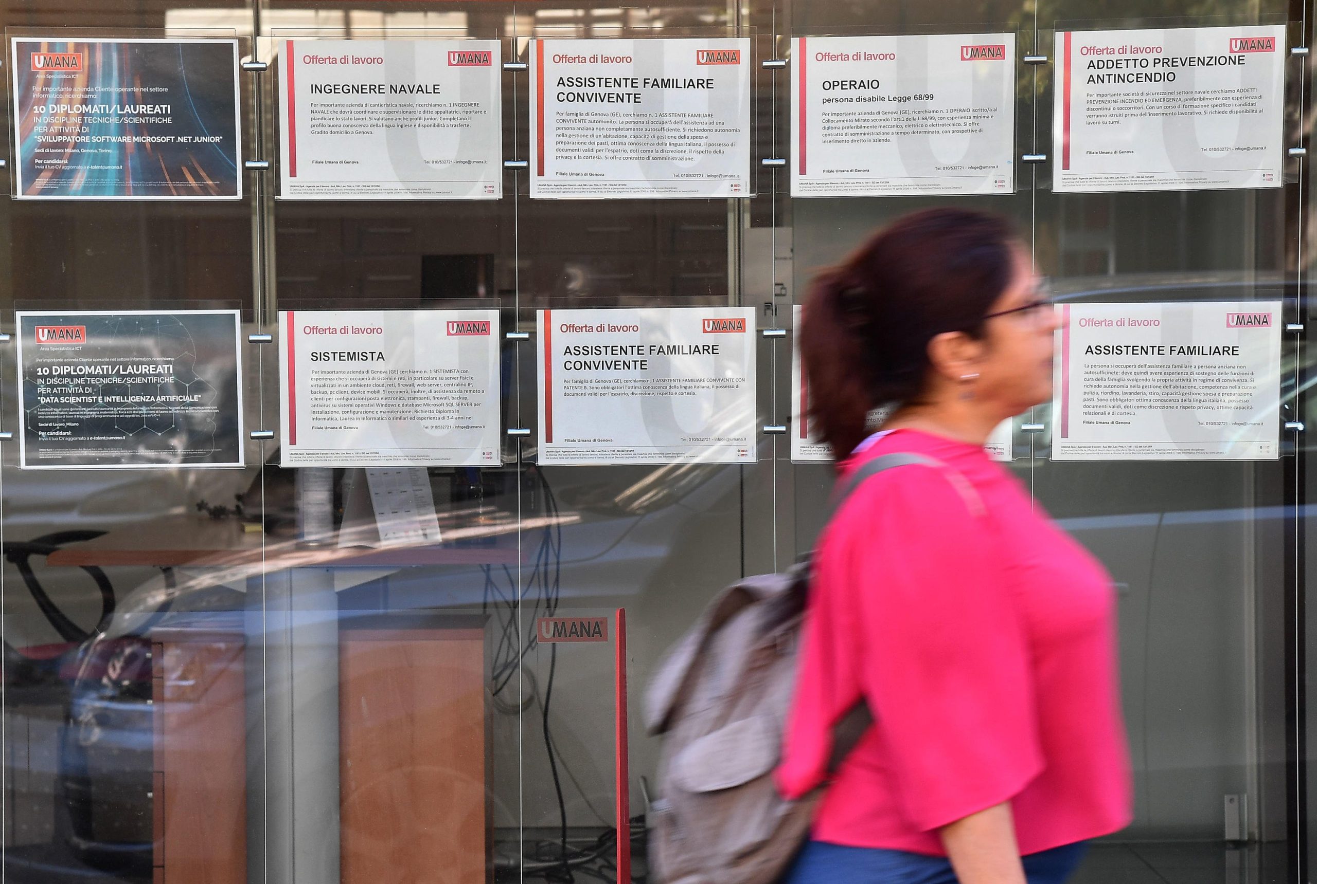 Lavoro: +440mila posti a giugno in Italia