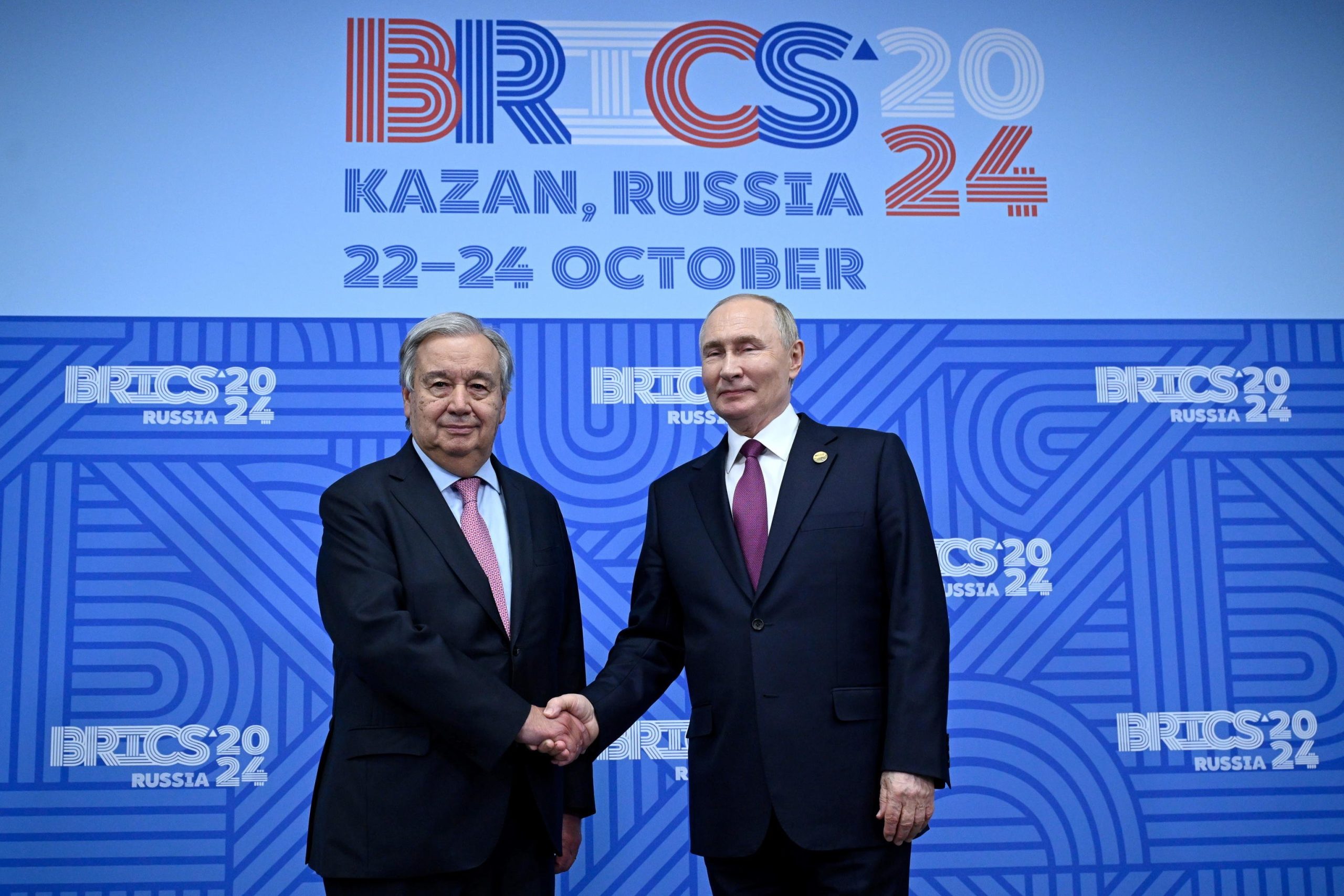 Guterres a Kazan: pace o tradimento? L’ONU sotto accusa per l’incontro con Putin
