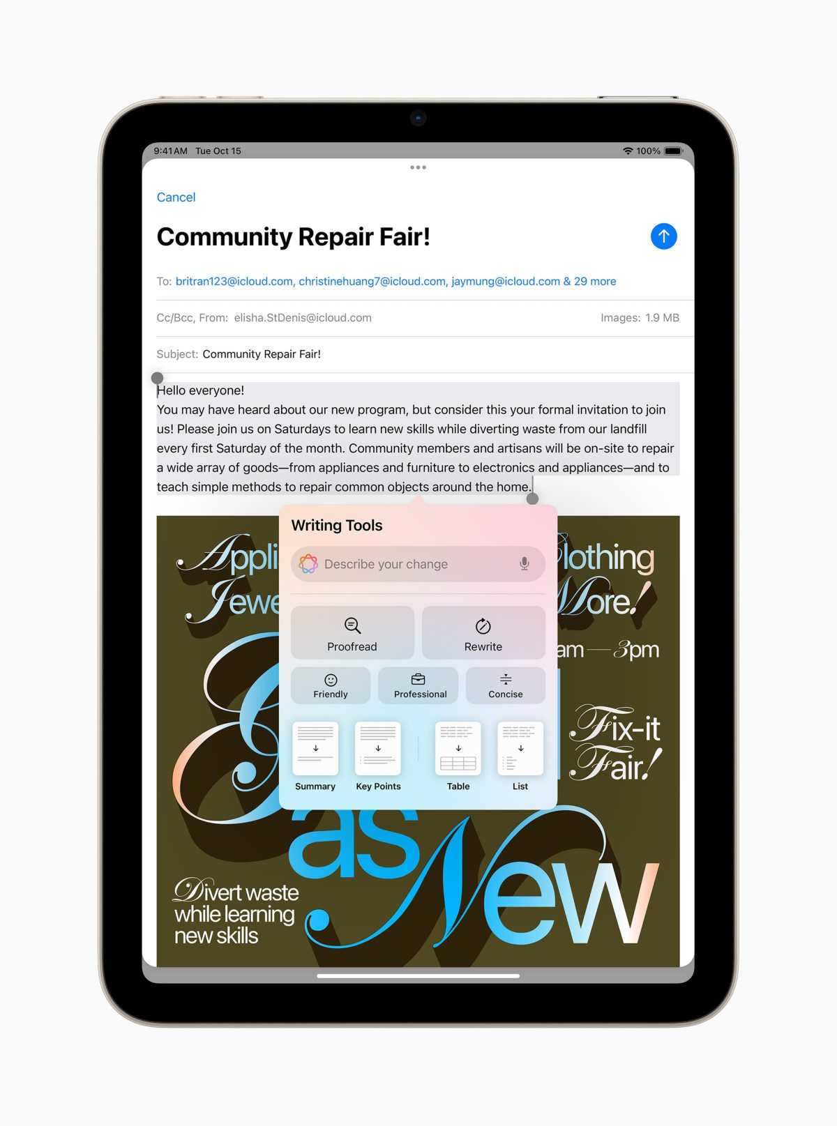 Galleria foto 'Apple lancia iPad Mini, potenza e creatività in formato compatto' - foto 9