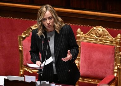 Giorgia Meloni al Senato: le comunicazioni in vista del Consiglio Ue