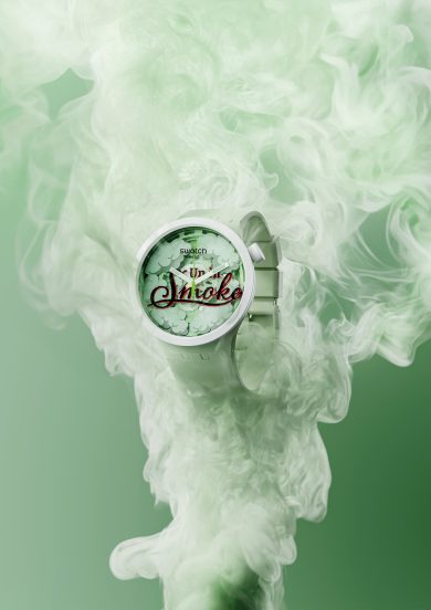 UP IN SMOKE: L’orologio Swatch che unisce stile e innovazione