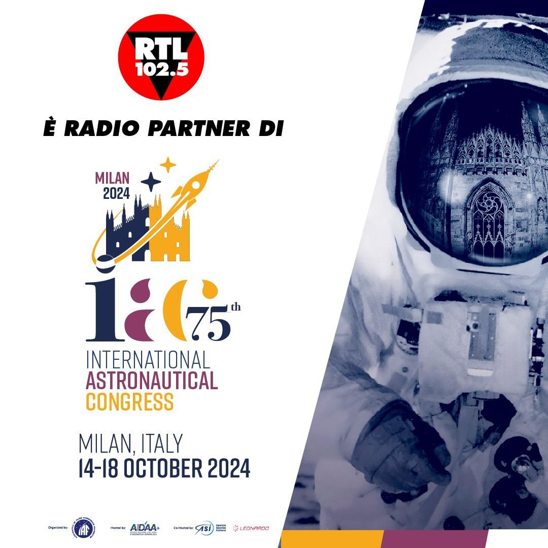 RTL 102.5 porta gli ascoltatori nello spazio all’International Astronautical Congress 2024