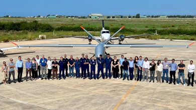 Successo per il drone Falco Xplorer di Leonardo, vede ed evita da solo il traffico aereo civile e militare