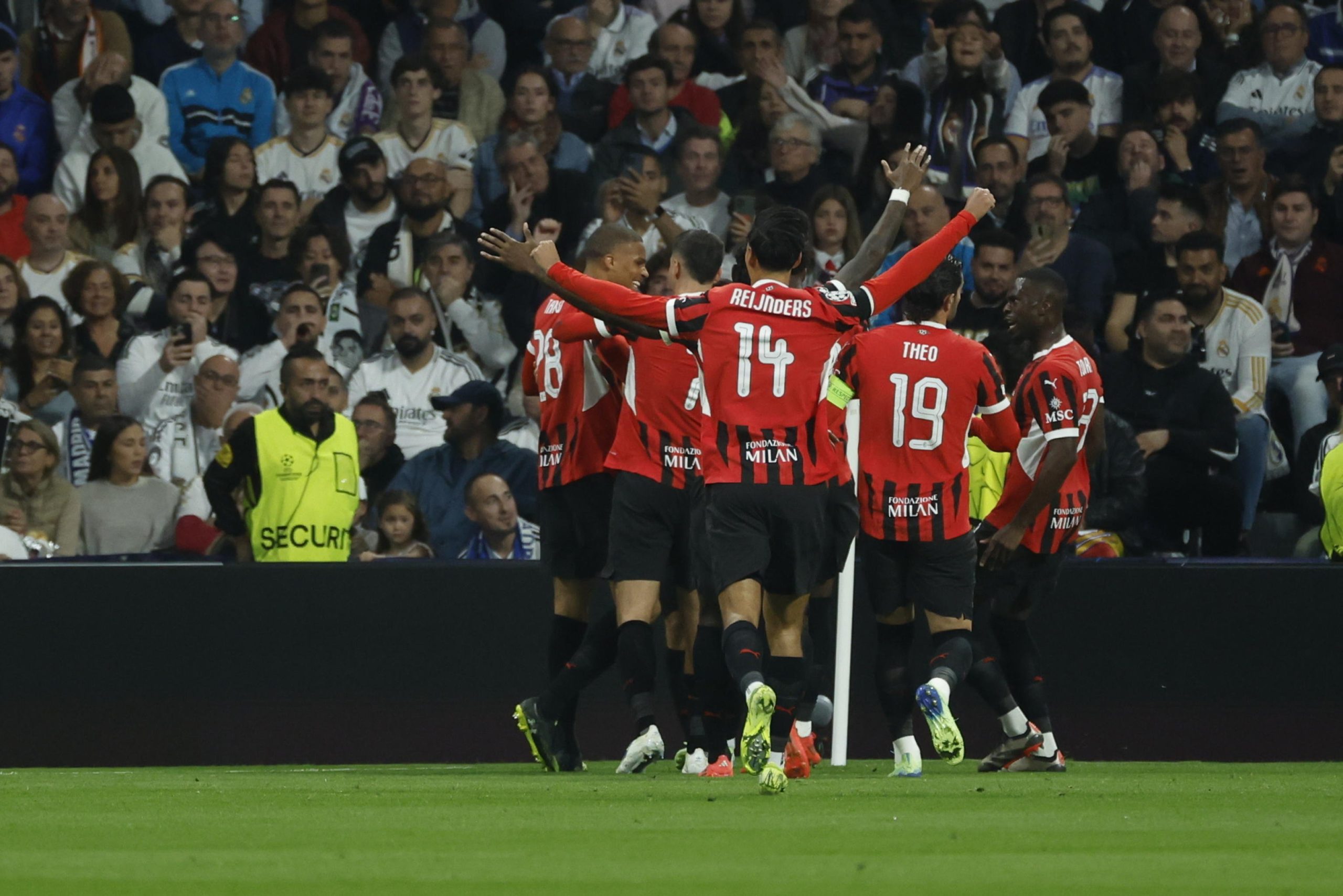 Milan, miracolo a Madrid