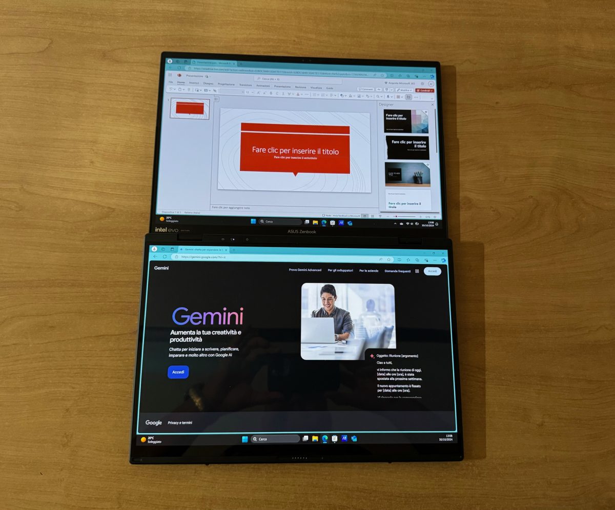 Galleria foto 'Asus Zenbook Duo Oled, il gioco al raddoppio originale e vincente' - foto 7