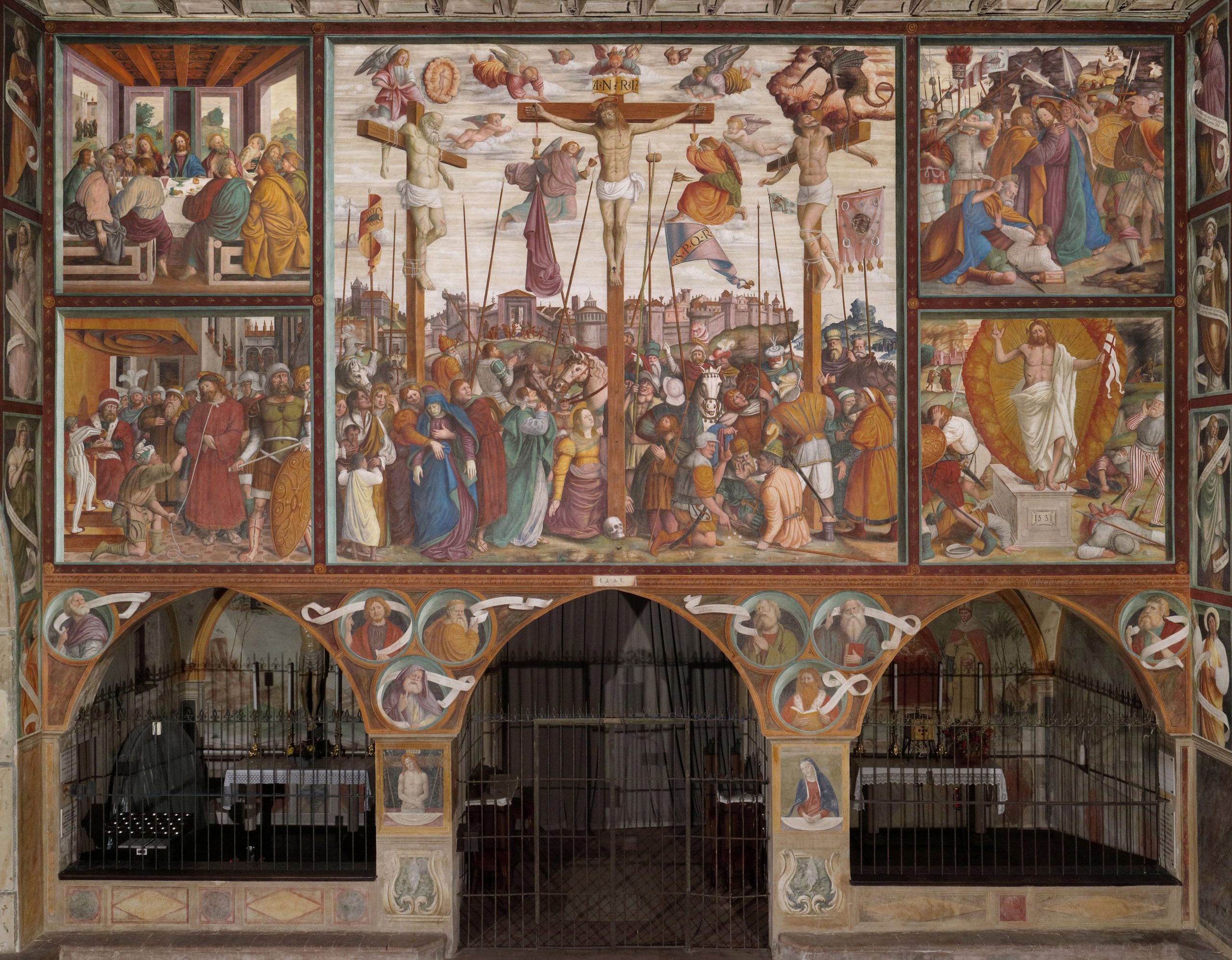 La chiesa dove la pittura è un film
