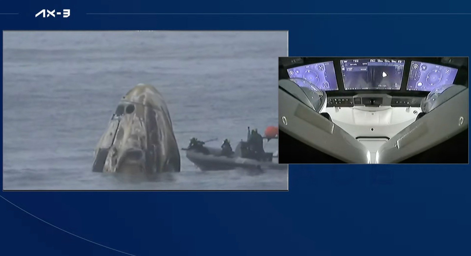 Rientrata la missione spaziale Ax-3 con l’italiano Villadei, in orbita anche il nostro piatto nazionale