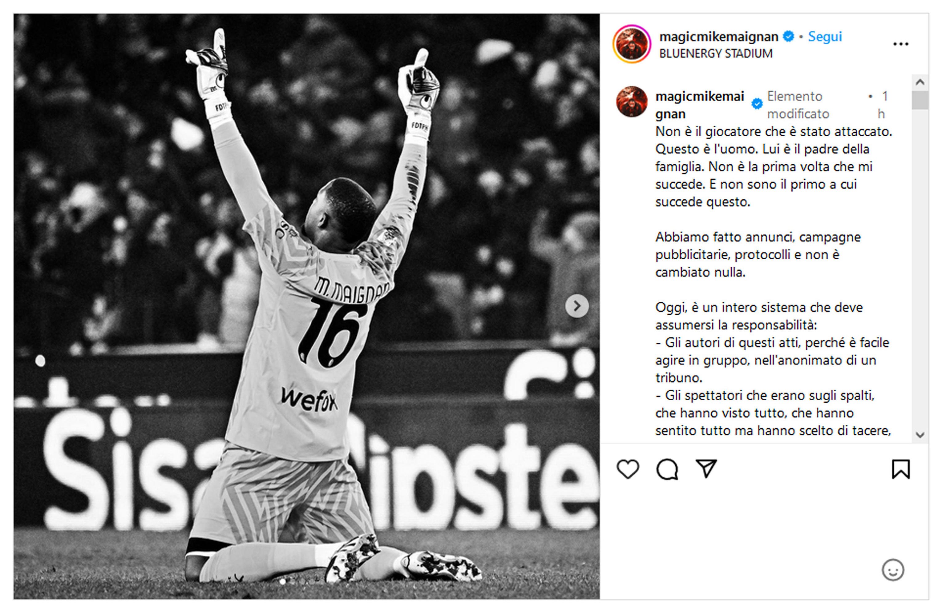 Maignan e il razzismo, come vincere la partita