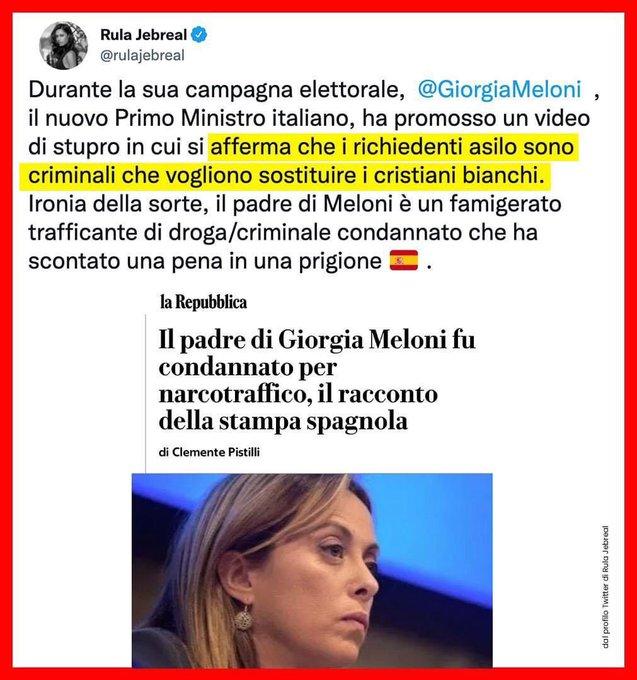 Rula Jebreal è si, una vittima, ma solo di se stessa Rula Jebreal è si, una vittima, ma solo di se stessa