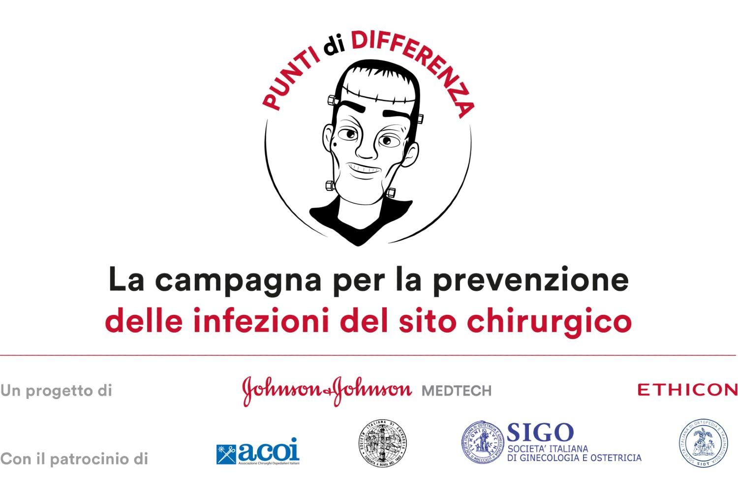 Un giovane Frankenstein informa il pubblico sul tema delle ferite post-operatorie