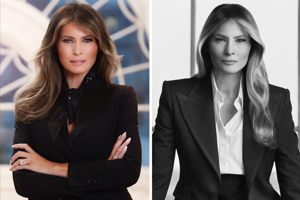 Cosa c’è dietro il ritratto ufficiale di Melania Trump Cosa c’è dietro il ritratto ufficiale di Melania Trump