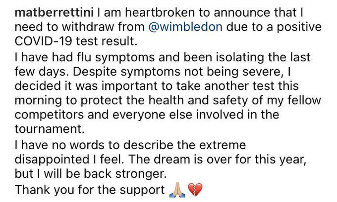 La maledizione di Berrettini