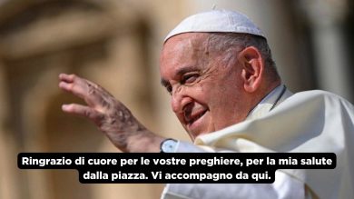 Papa Francesco, la voce sofferente: ascolta l’audio dal letto di ospedale