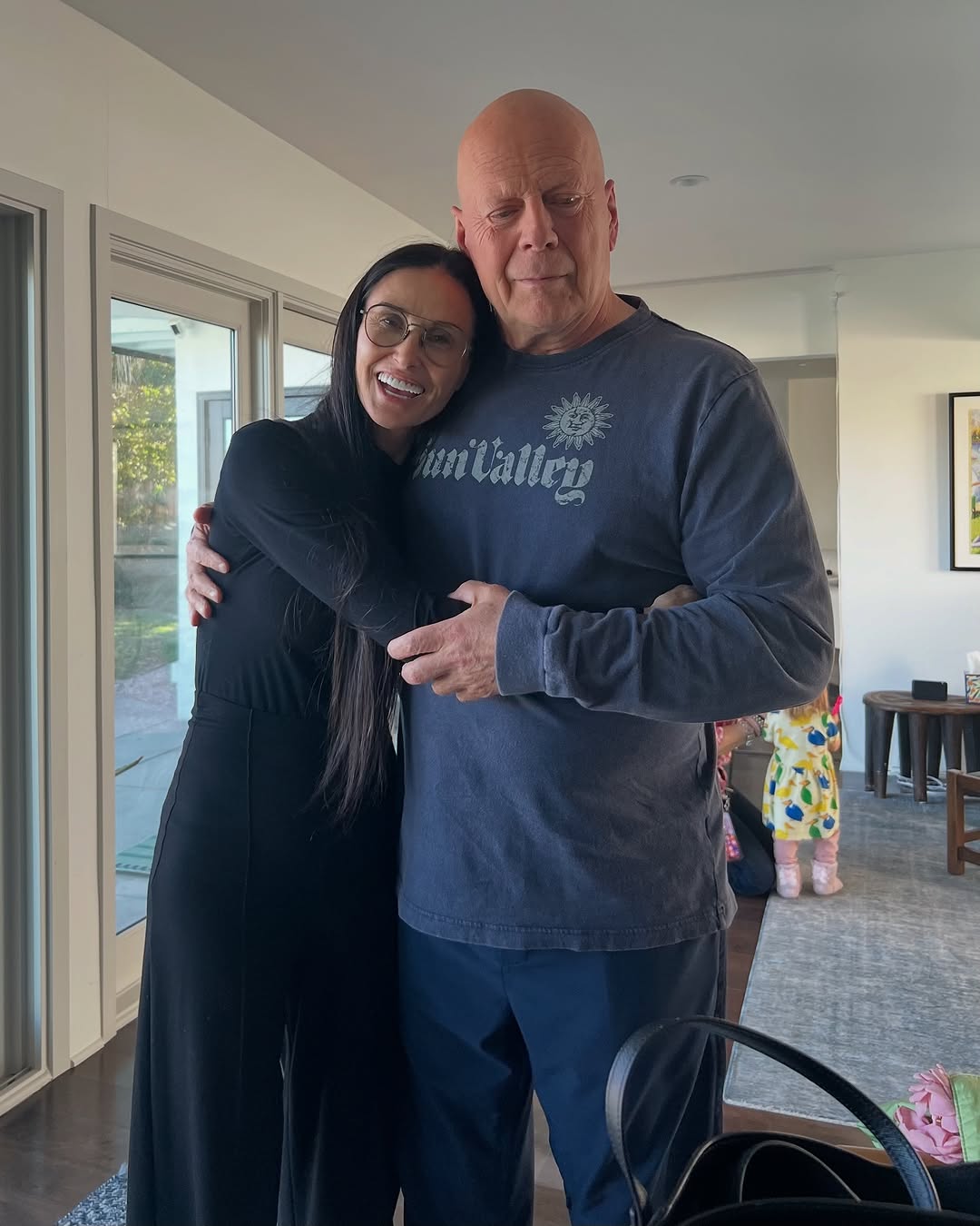 Bruce Willis compie 70 anni, le foto con l’ex moglie Demi Moore