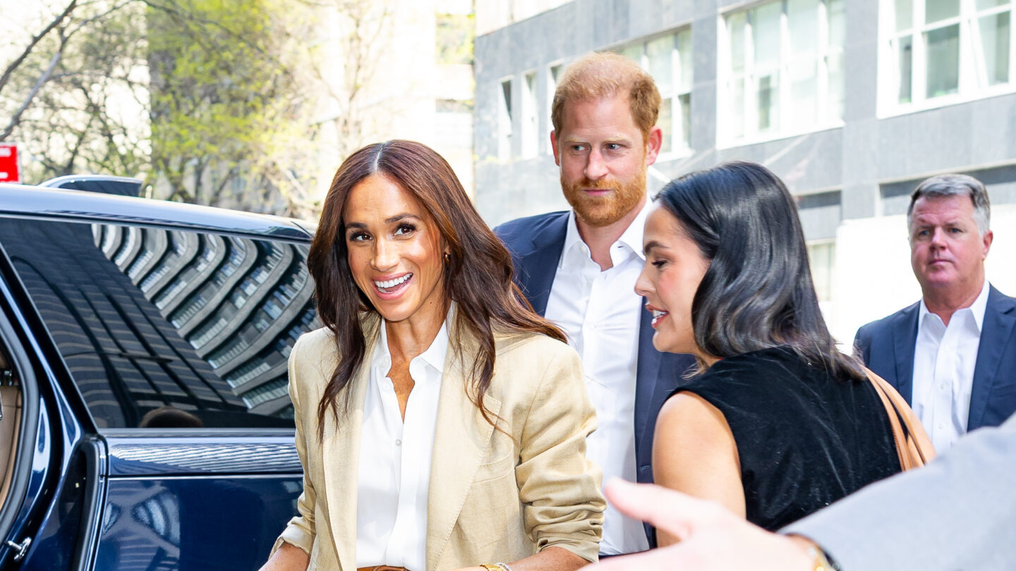 Meghan Markle da Panorama.it Meghan Markle protagonista al Time 100 Summit Harry in secondo piano