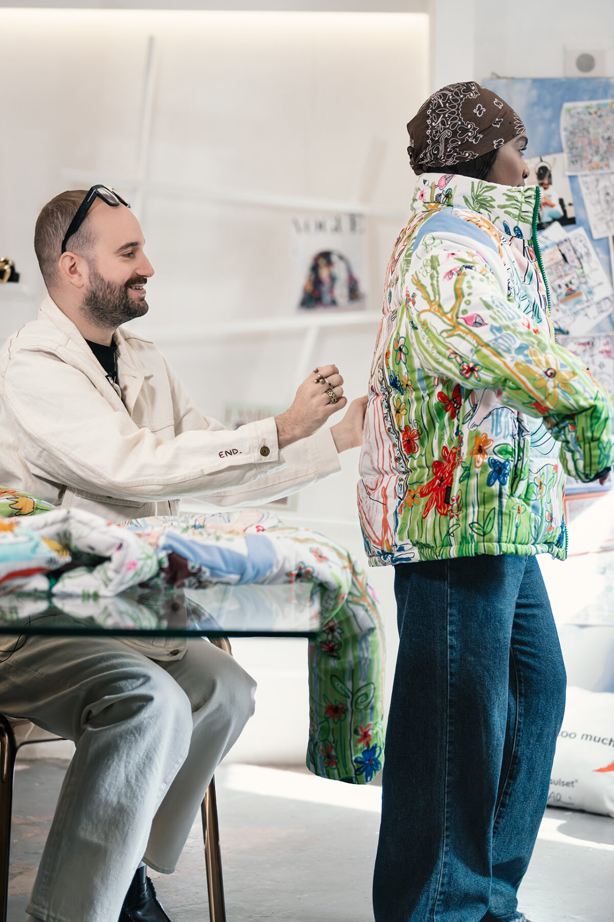 Galleria foto 'Giornata della Terra: la moda la celebra con la giacca d’artista di Thermore e Jacopo Ascari' - foto 1