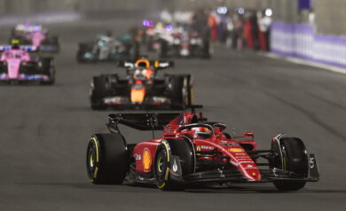 Capolavoro di Leclerc in Arabia. Primo podio per la Ferrari